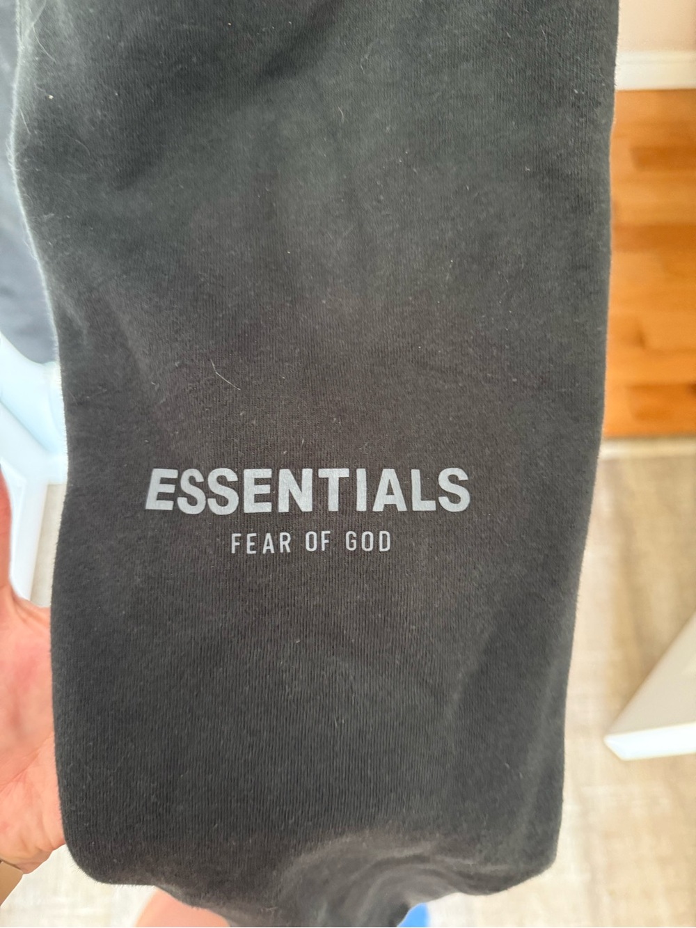 Fear of God Essentials Summer Core Sweatpant 'Black' - Picture 6 of 7